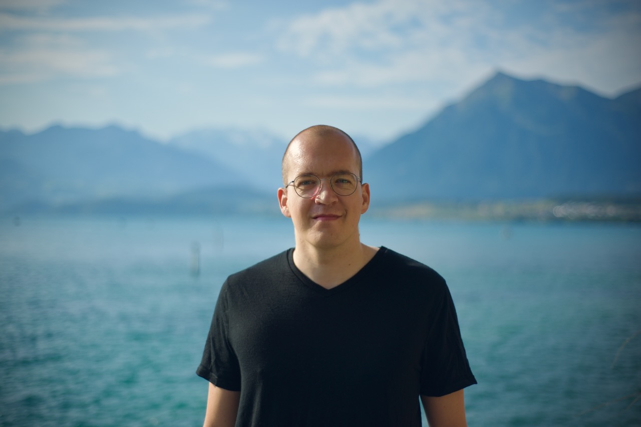 Portrait Felix am Thunersee
